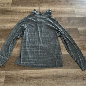 Gray Long Sleeve Hoodie